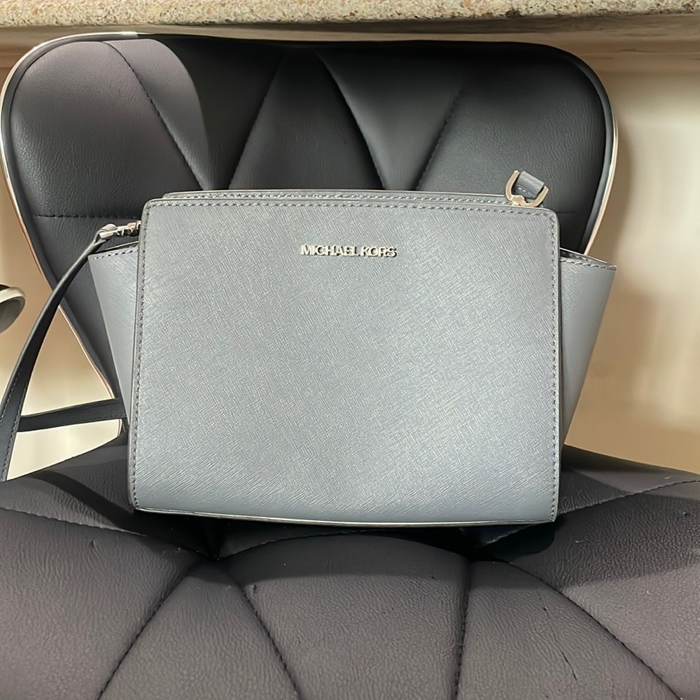 Gray Michael Kors bag